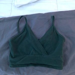 green brandy melville amara tank